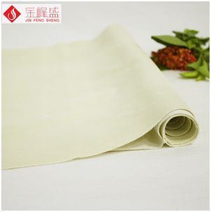 米黃色棉布底長(cháng)毛植絨布