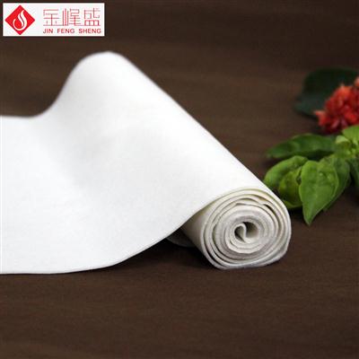 環(huán)保白色棉布底長(cháng)毛植絨布（G01.C1.0011)